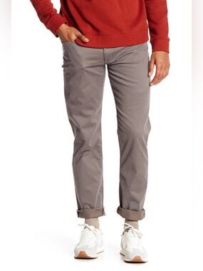 Lucky Brand 121 Slim Straight Leg Pants • BARK Brown • Size 29 x 30 NWT